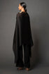 Metallic Draped Cape